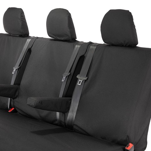FIAT TALENTO CREW CAB SX 2016+ TAILORED WATERPROOF REAR SEAT COVERS - 189 - Picture 14 of 24