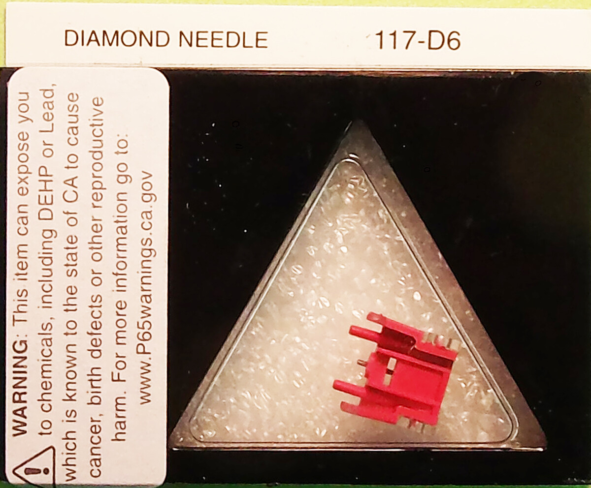 Stereo Turntable Stylus Needle for ADC RQ3 RQ4 Q3 Q4 117-D7 Record Player-image