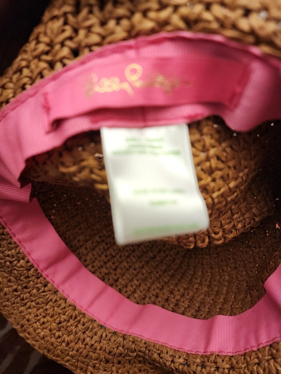 Lilly Pulitzer Fedora Pink Blossom Poolside Hat Lilly Pulitzer M1326 Women main image 2