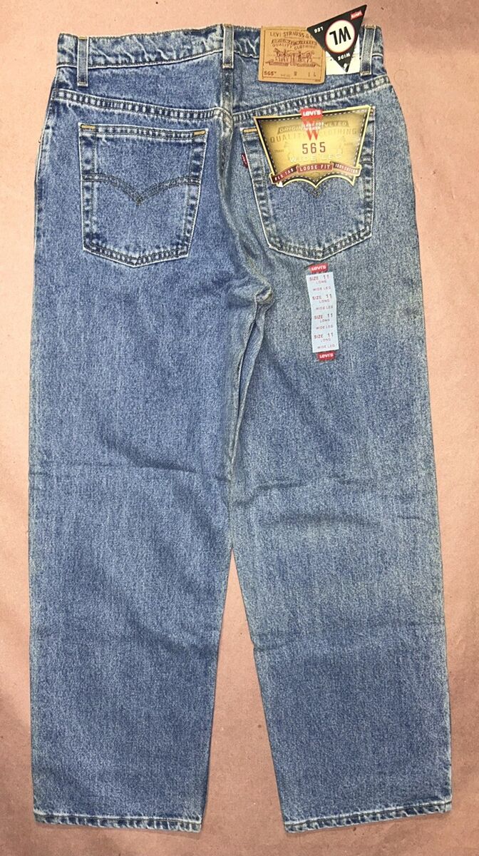 Vintage 1990's Levis 565 Wide Leg, Junior Deadstock NWT Vintage 1990's Levis 565 Wide Leg, Junior Deadstock NWT