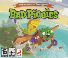 BAD PIGGIES - Rovio PC Game Windows XP/Vista/7 - from makers of Angry Birds NEW!