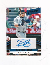 2019 DAN VOGELBACH PANINI PRESTIGE AUTO/AUTOGRAPH 36/99  NEW YORK METS/MARINERS