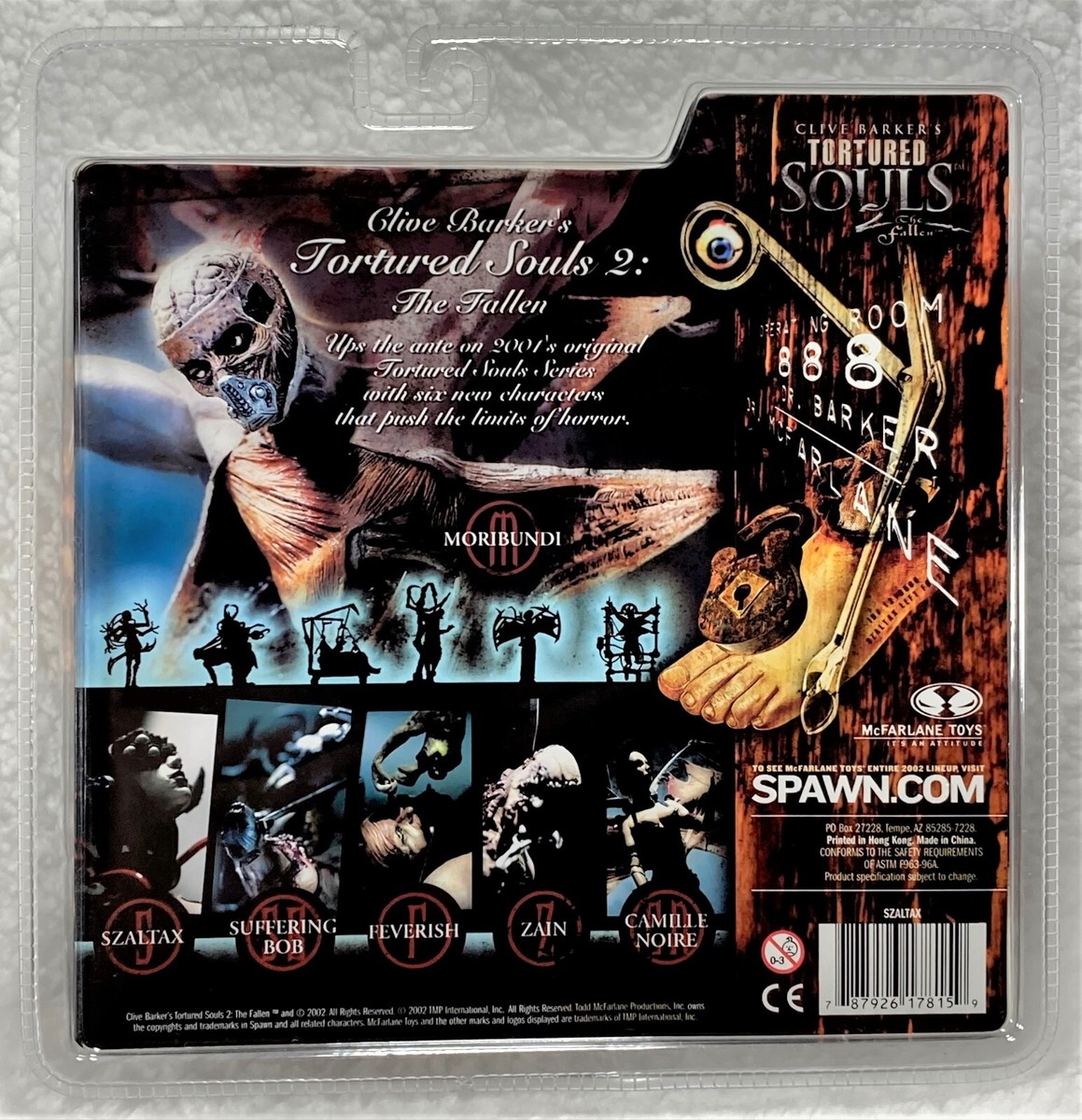 SF・ファンタジー・ホラー Clive Barker's Tortured Souls Szalitax Szaltax Action Figure Tortured Souls Series 2 2002 McFarlane
