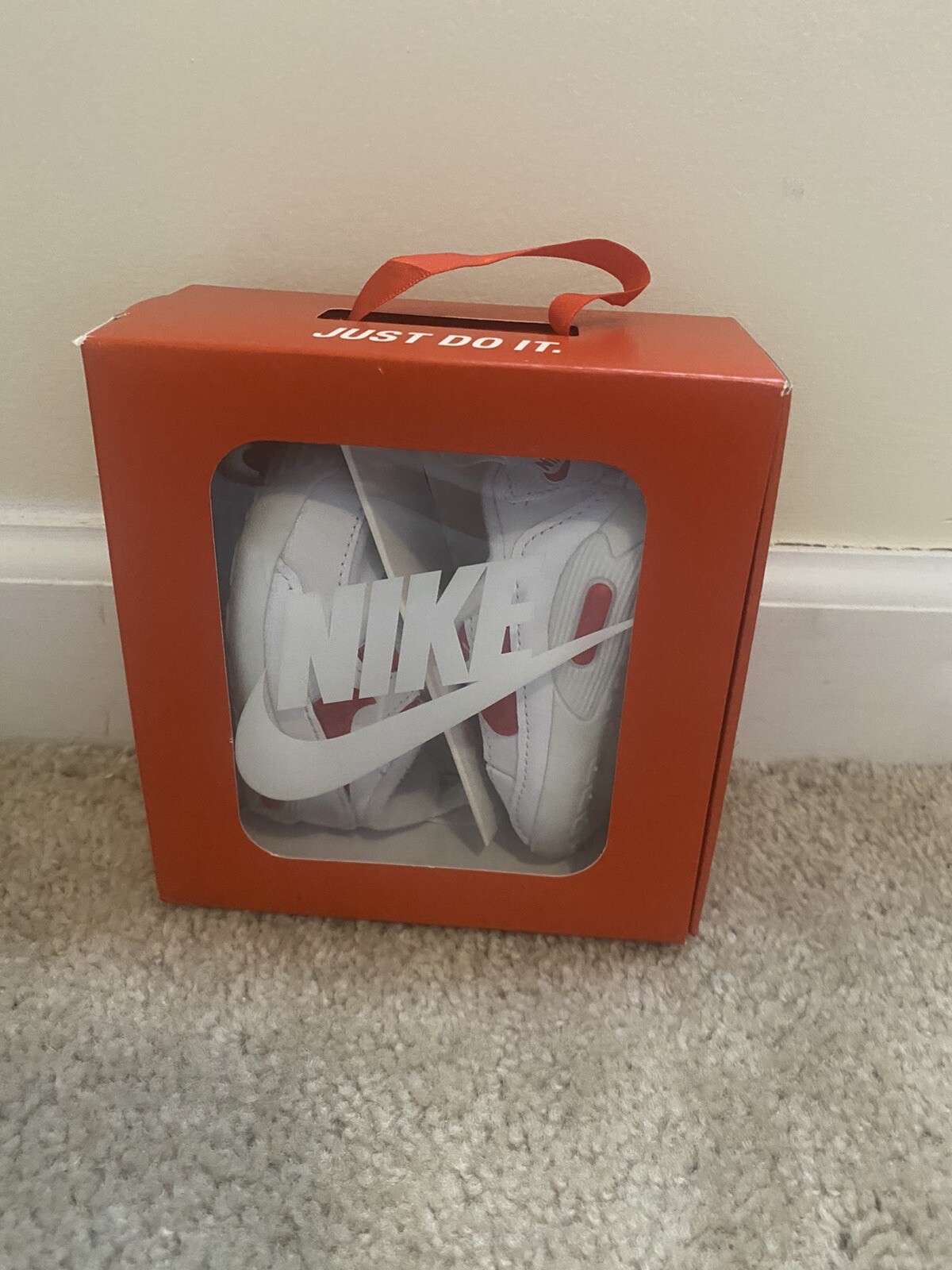 PONY Sneakers da ginnastica bianche comfort per bambini Nike Air Max 90 culla taglia 2 C