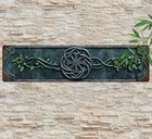 Celtic Cross  Metal Sign  16” x 4”