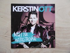 Kerstin Ott autograph signed CD booklet "courage to disaster"