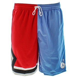 blue and red jordan shorts