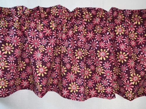 NOVEDAD Algodón Floral Cortinas de Ventana