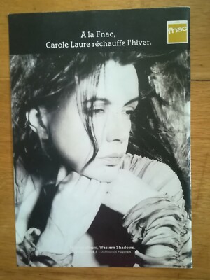 Foto Zeitschrift Best 90er Promotion - Carole Laure - Western Shadows