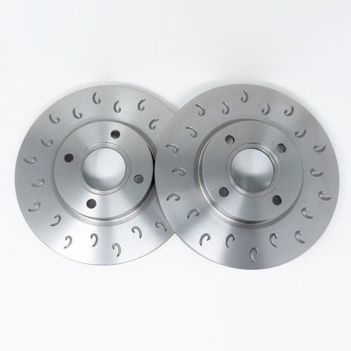 MTEC 350mm Front Brake Discs for Volkswagen Golf Mk5 Mk6 with Brembo 18Z Caliper - Picture 4 of 7