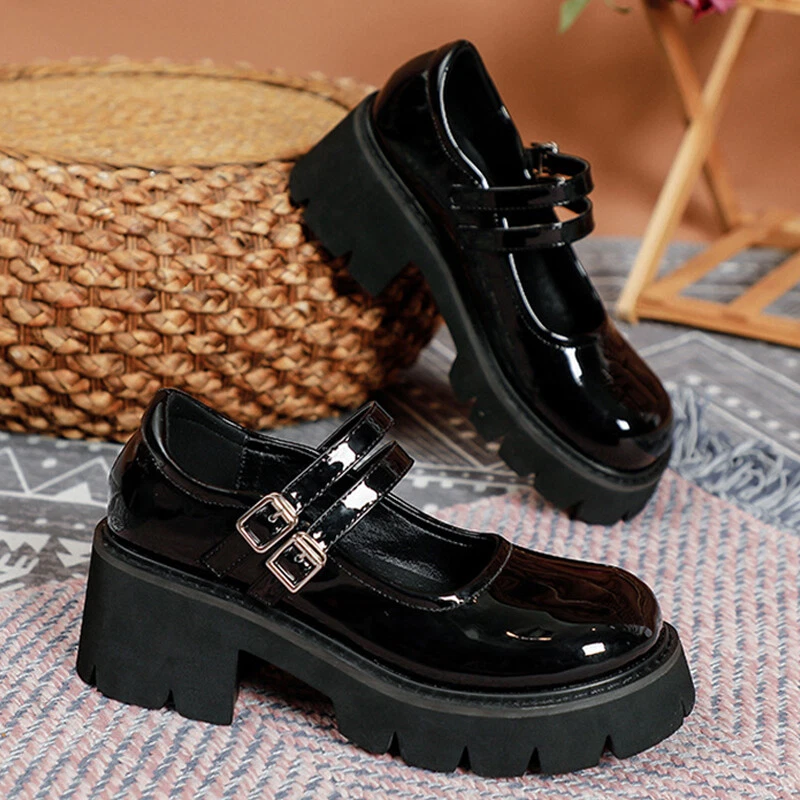 Chunky hotsell heel loafers