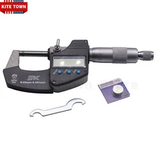0-1"/0-25mm 0.00005"/0.001mm Digital Electronic Outside Micrometer IP65