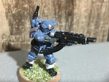 A20428 WARHAMMER 40K ASTRA IMPERIAL GUARD METAL KASRKIN HOTSHOT LAS PAINT BASED