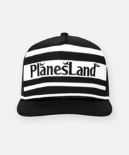 ROC NATION PAPER PLANES BLACK PLANESLAND KNIT STRIPES TRUCKER HAT