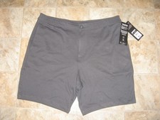 SKECHERS GO WALK TECH NUEVO CON ETIQUETAS $55 GRIS PANTALONES CORTOS PARA HOMBRE XL