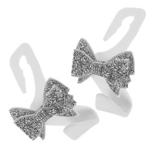 2 Pcs Bright Car Hook Purse Handbag Bling Holder Seat Organizer