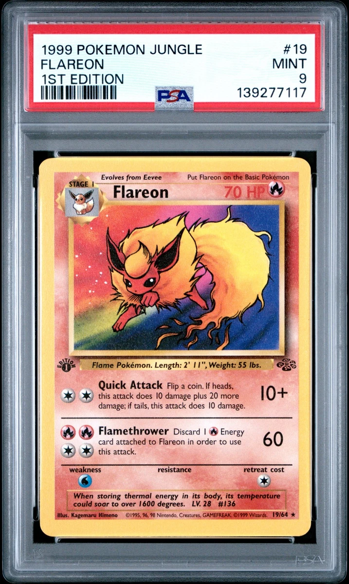 Flareon Pokémon TCG Professional Sports Authenticator (PSA