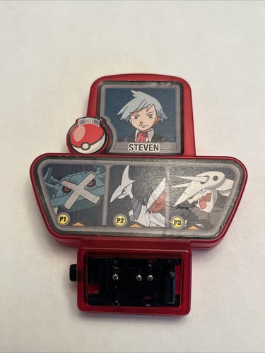 Nintendo Pokemon V- Trainer Electronic Battle Arena Steven Nice And Clean - Picture 1 of 2