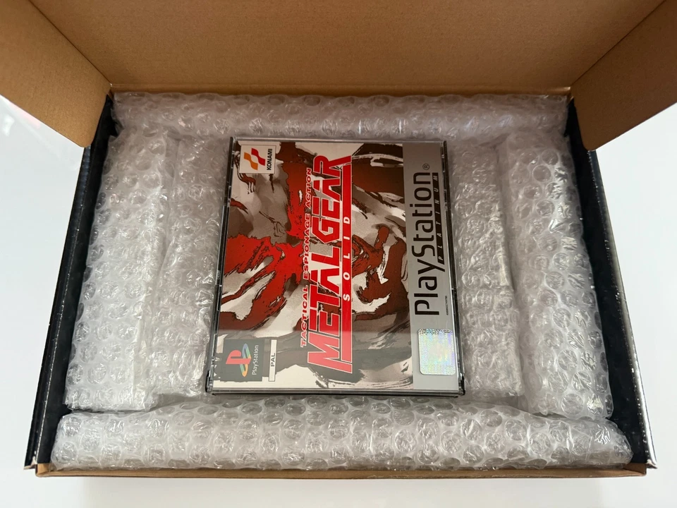 Metal Gear Solid PS1 Platinum - UK PAL VGC CIB with Natural Disc's - Tracked - Image 3 of 4