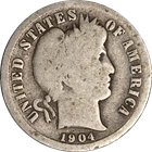 1904-S Barber Dime