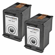 2PK DI Black Ink Cartridge for HP 60XL use in HP Deskjet F2400 D2660 F2420