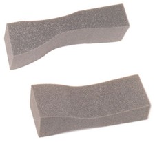  2 Select Soft Foam Shoulder Rest fits 1/8, 1/10 and 1/16 Violin