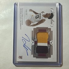 Josh Christopher (RC) 2021 Panini Flawless Collegiate Rookie Patch Auto #101 /25