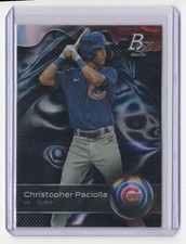 2023 Bowman Platinum Top Prospects Christopher Paciolla Chicago Cubs #TOP-83