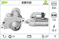 Valeo 438133 Starter For CitroËN DS Fiat Opel Peugeot Toyota Vauxhall