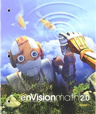 Envision Math 2.0 Student Edition Grade - Paperback, by Scott Foresman - Good o