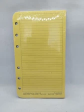 FRANKLIN COVEY POCKET 6-HOLE RAINBOW LINED PLANNING FORMS 11072 - 50 Sheets-New