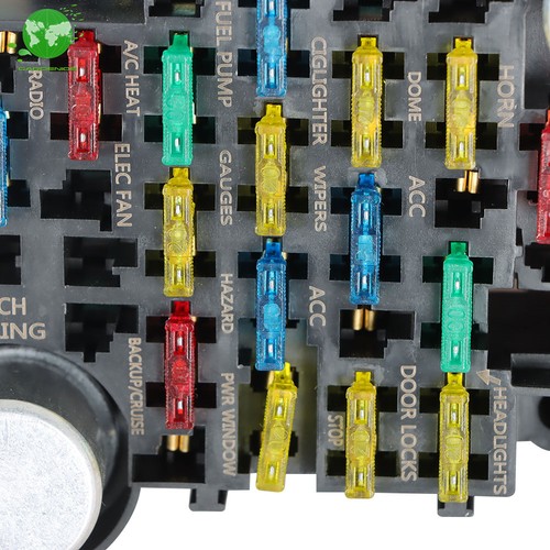 For Chevy Ford Hotrods Universal 21 Circuit Wiring Harness X-long wires Copper - Bild 5 von 17