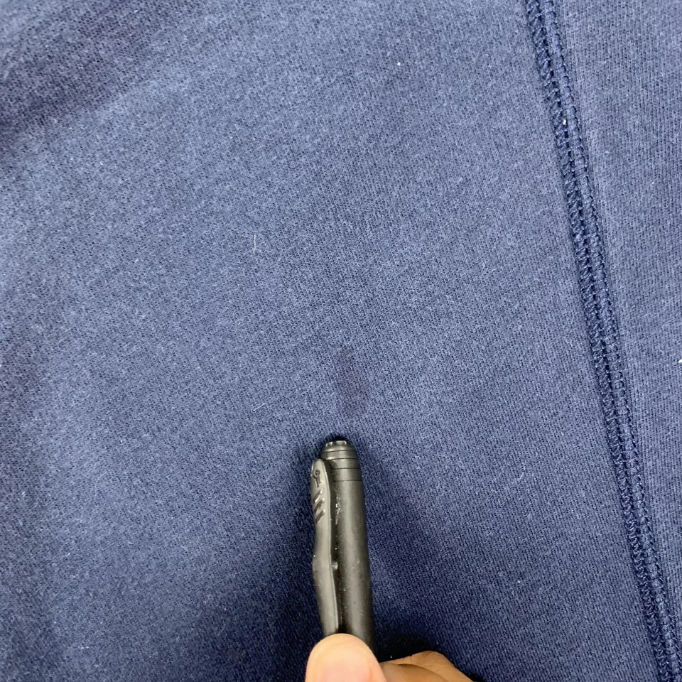 Pantalones cargo antiguos azul marino para hombre 2XL de vellón con cordón bolsillos elásticos en la cintura Foto 4 de 4