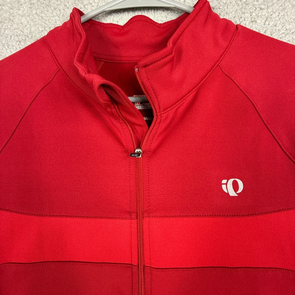 Chaqueta Jersey Ciclismo Pearl Izumi Elite Series Roja Cremallera Completa Para Hombre X-Grande Foto 2 de 4