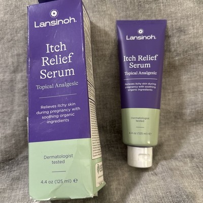 Lansinoh Anti-Itch Serum Pregnancy Skin Care Itch Relief Lotion 4.4 oz EXP-06/27