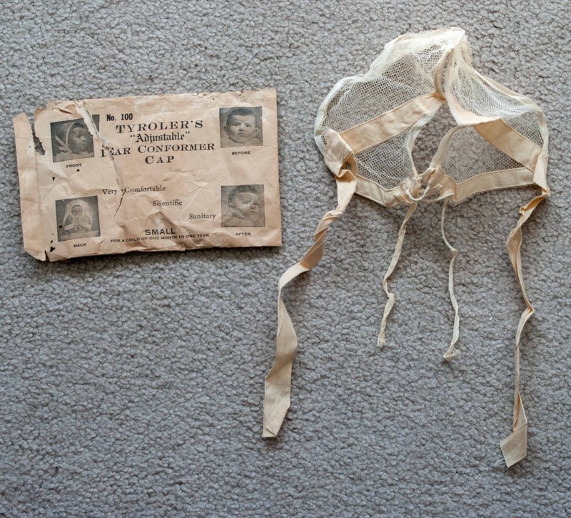 Vintage '20's Tyroler’s “Adjustable” Ear Conformer Cap in original packaging