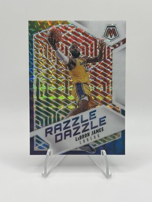 2024-25 Panini Mosaic LeBron James Razzle Dazzle SP