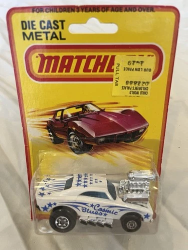 Vintage Matchbox Cars; No. 26, Cosmic Blues