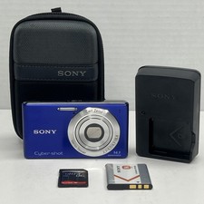 Sony Cyber Shot DSC-W530 14.1 MP Digital Camera - Blue With Sony Case