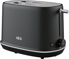 Image of AEG Gourmet 2 Slot Toaster T7-1-6BP-U 7 Browning Levels Brushed Steel 900W