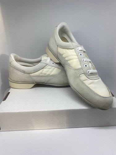NEW! MENS BOWLING SHOES  WHITE /LT GRAY RH/LH SLIDING SOLE  7 , 7.5  ,8  , 8.5