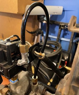 #ad 10Pcs 15Inch Air Compressor Unloader Tube Kit 1 4quot; Ferrules amp; Nut Inserts $16.14