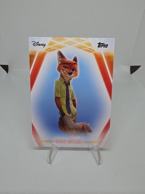 Nick Wilde - Utopia - Disney NEON 2026 Topps #61- Pixar