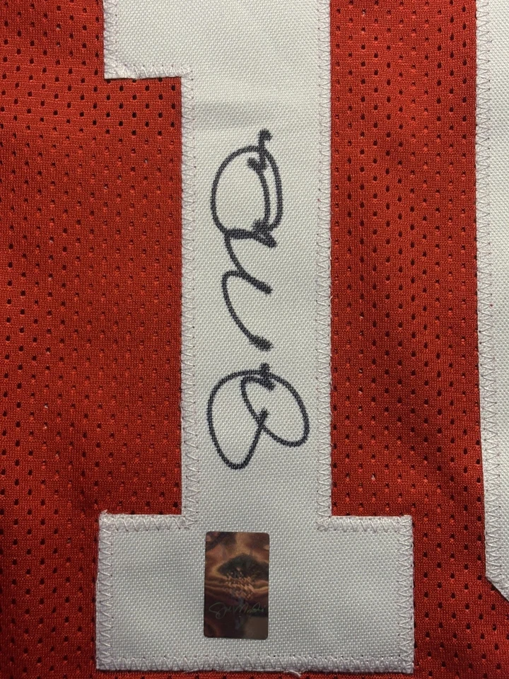 Jersey doble autógrafo Joe Montana Jerry Rice San Francisco 49ers Legends Holo🔥 Foto 4 de 4