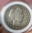 1902 BARBER SILVER QUARTER  ~ NICE COIN ~ 90% SILVER