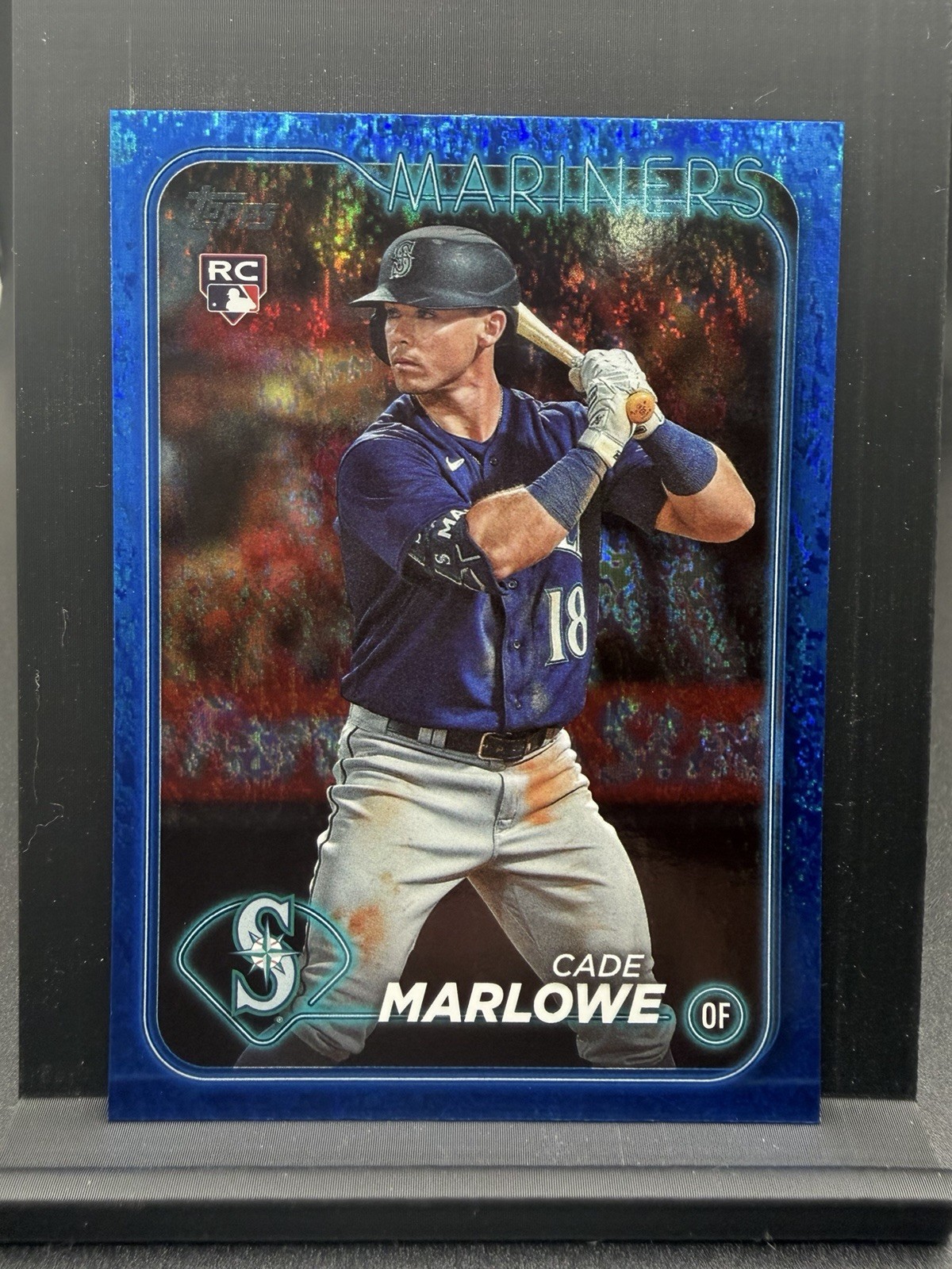 2024 Topps Series 1 - 286 Cade Marlowe Blue Holofoil #/999