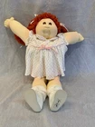Cabbage Patch Soft Sculpture Girl 1985, Red Hair, Brown Eyes