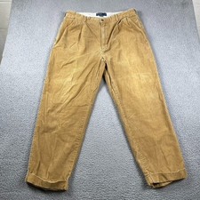 Polo Ralph Lauren Hammond Corduroy Pants Men's 38x29 Light Brown