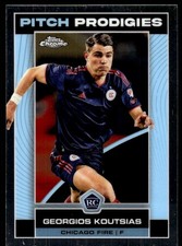 Georgios Koutsias 2023 Topps Chrome MLS #193 Chicago Fire Soccer READ FREE SHIP