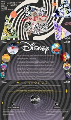 2026 ChronoZ: Disney Legacy Trading Cards 1 Box | eBay